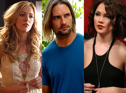 Blake Lively (Gossip Girl), Josh Holloway (Lost), Elina (America's Next Top Model) Blake Lively (Gossip Girl), Josh Holloway (Lost), Elina (America's Next Top Model)